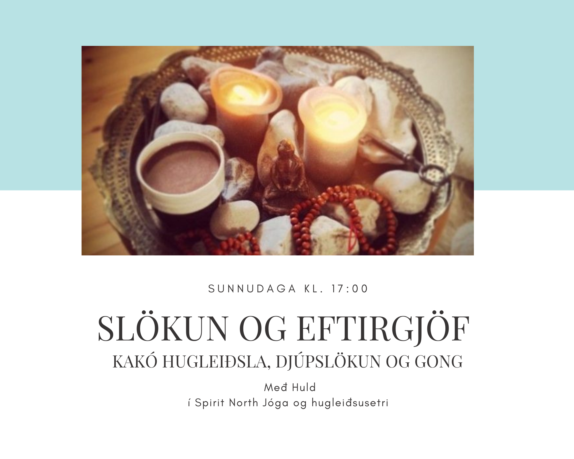 Kakó hugleiðsla, djúpslökun og gong – 30. 5. 2021 Kakó hugleiðsla, djúpslökun og gong – 30. 5. 2021