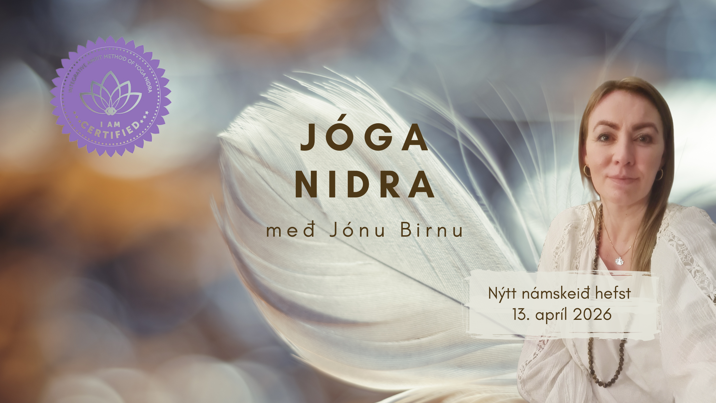 Jóga Nidra með Jónu Birnu – 6 vikna námskeið